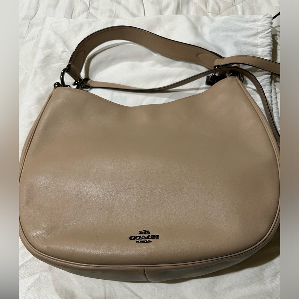 Vintage Coach Saddle Bag